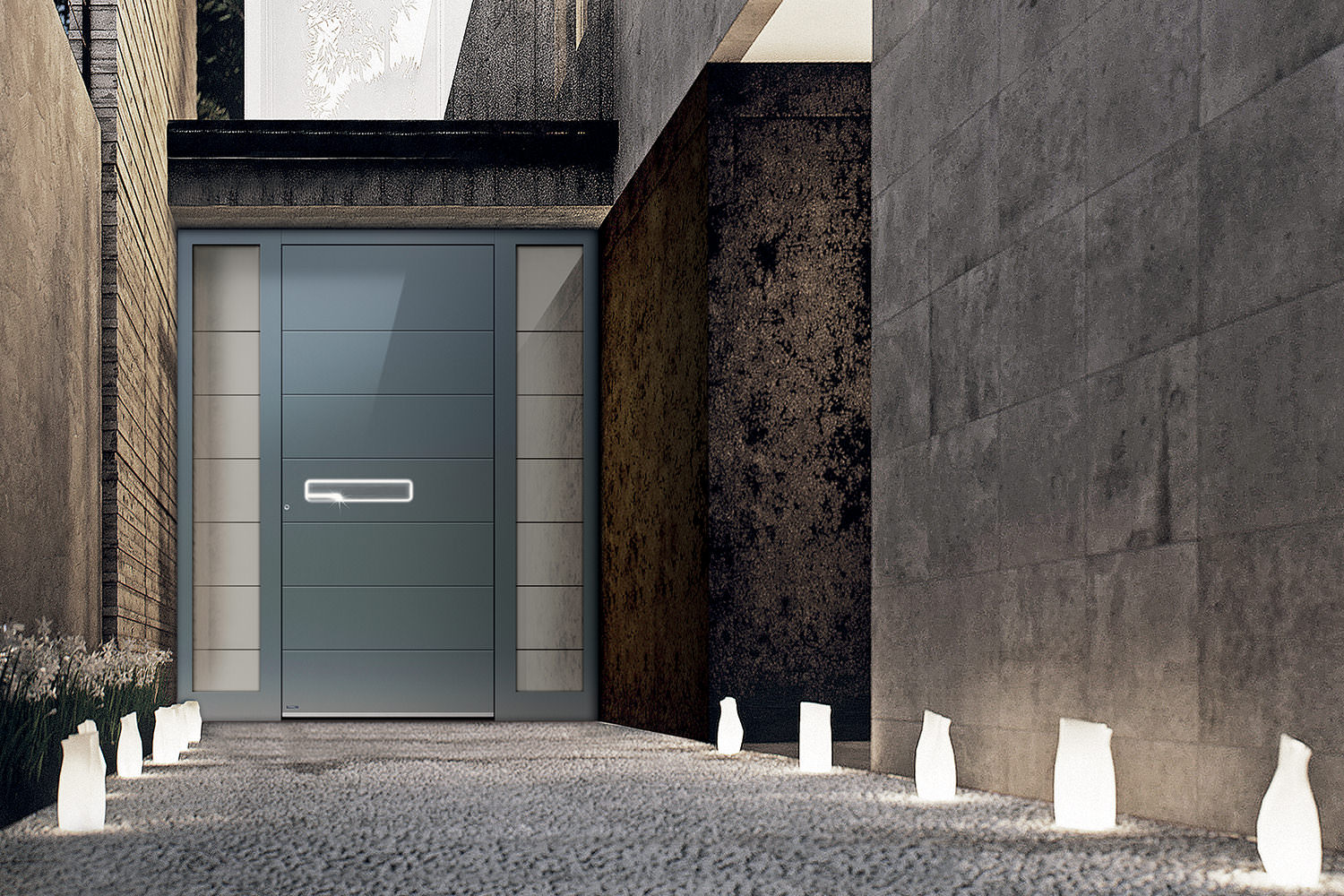 Puertas de entrada modernas: ¡puertas innovadoras a medida!