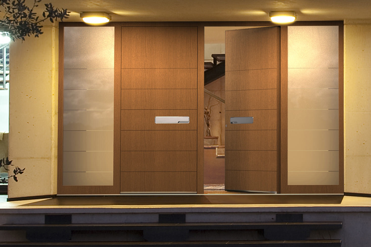 Puertas de entrada modernas: ¡puertas innovadoras a medida!