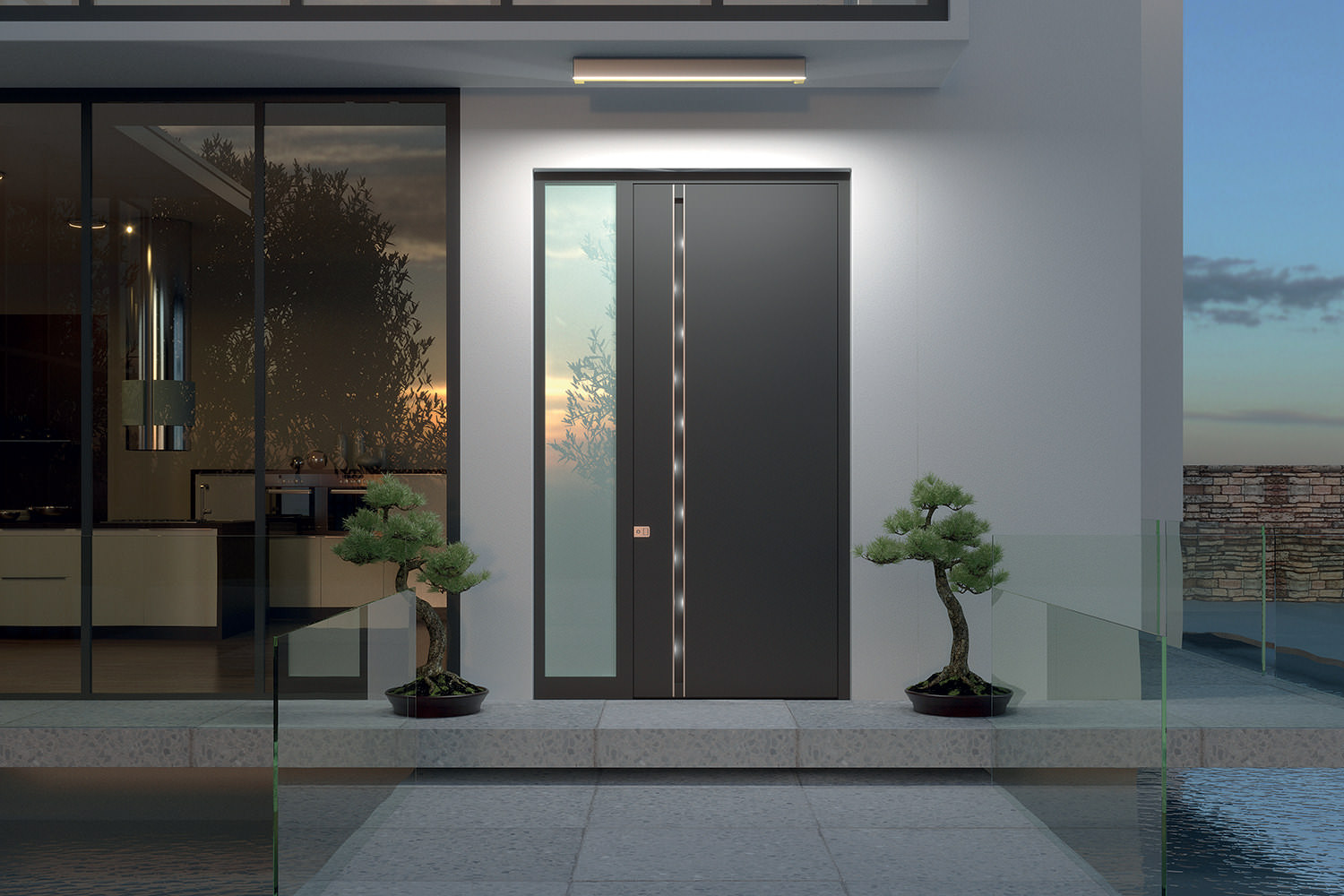 Puertas de entrada modernas: ¡puertas innovadoras a medida!